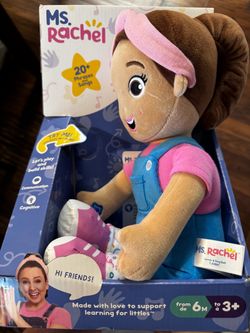 Ms. Rachel Speak & Sing Plush Doll