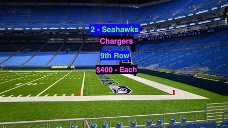 Seahawks Chargers Tickets