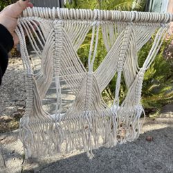 Handmade Macrame Wall Hanging Decor 