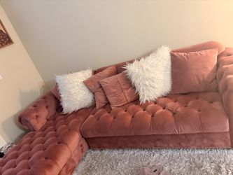 Mauve couch