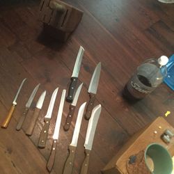 Ten Piece Knife Cutlery Set