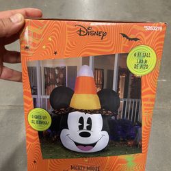 6-Foot Halloween Mickey Mouse Inflatable - Brand New
