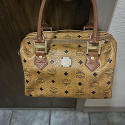 MCM Boston Satchel, Handbag