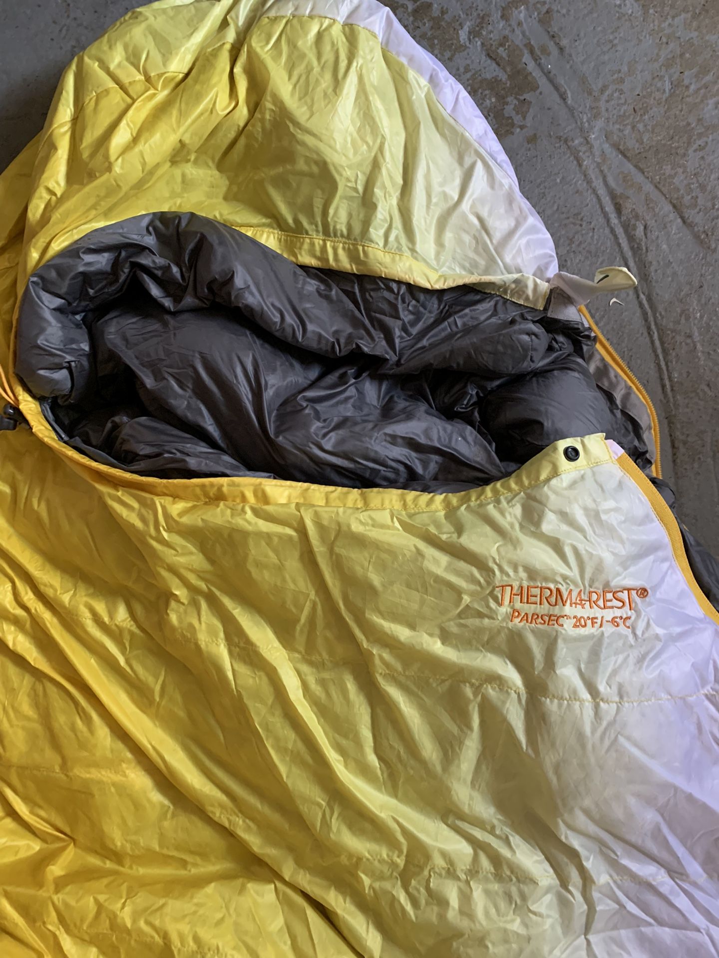 Thermarest Parsec 20 Ultralight Sleeping Bag ($380 Retail)