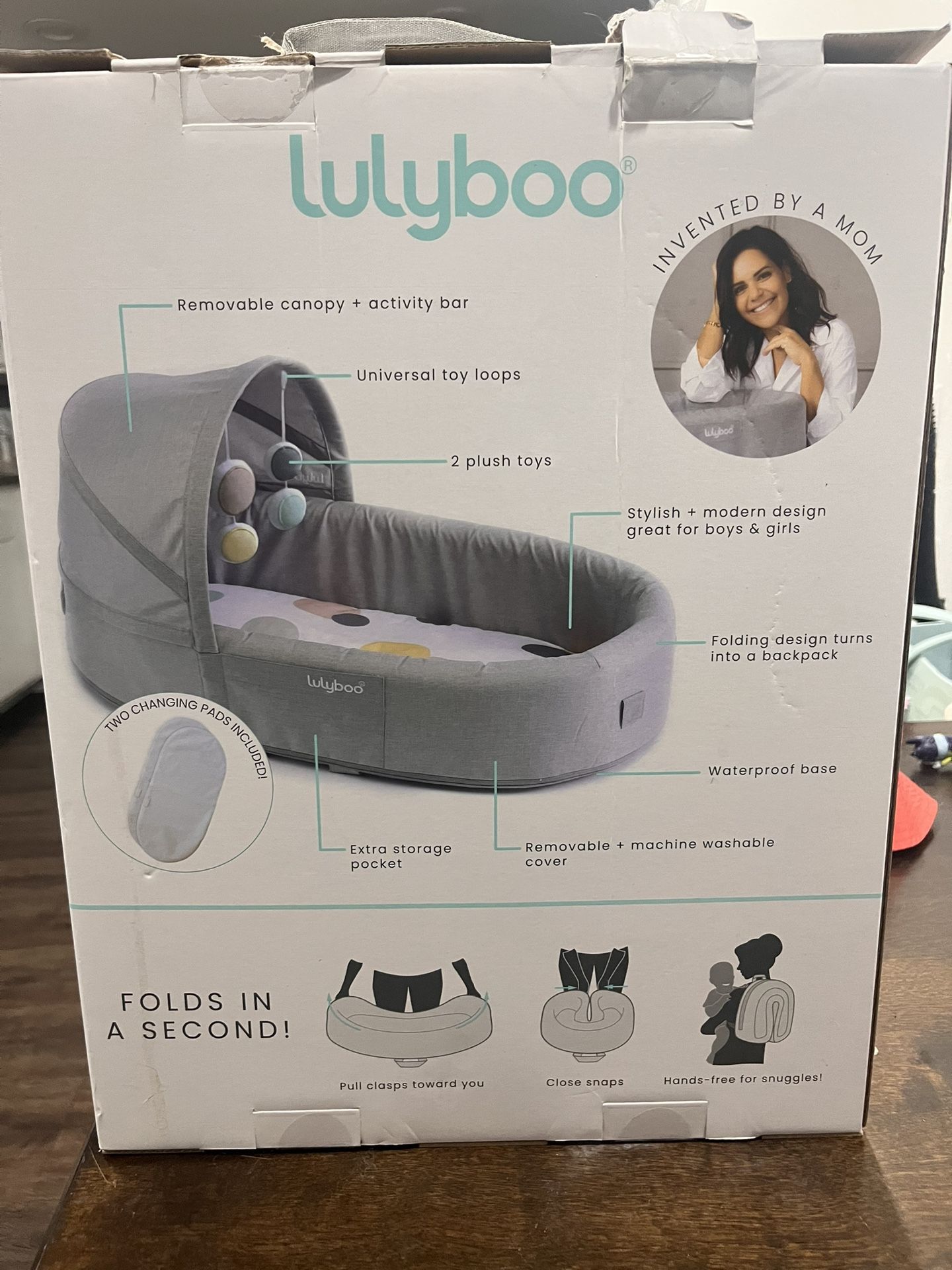 LulybooTravel Bassinet 