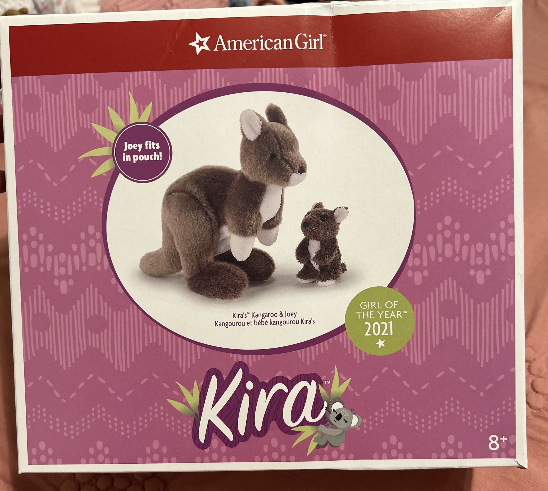 American Girl Of The Year 2021 Kira’s Kangaroo And Joey 