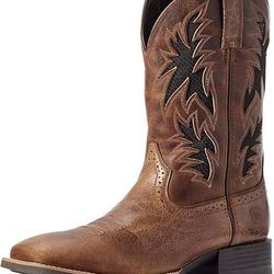 NEW Size 11.5 Ariat Men Western Cowboy Booots Sport Cool Venttek Work Boot

Product details
Fabric type: 100% Leather
Sole material: Rubber
