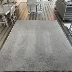 Grey Área Rug