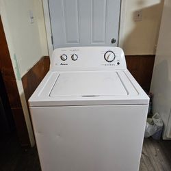 AMANA MADE BY WHIRLPOOL WASHER GOOD CONDITION LARGE CAPACITY HEAVY DUTY DELIVERY AVAILABLE FOR EXTRA FEE WE DO REPAIRS 