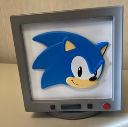 Sonic the Hedgehog TV Case Storage Promo Sega Very Good Shape