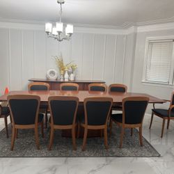 12 Piece Dining Table 