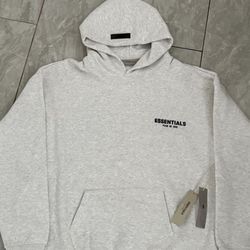 Fear of God Essentials Hoodie - Light Oatmeal