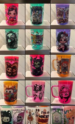 Glass cups