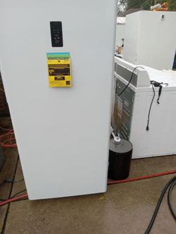 White criterion, upright freezer