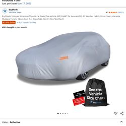 All Weather Outdoor Car Cover Small 