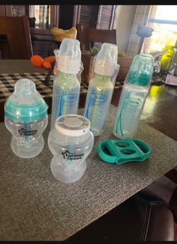 New baby bottles