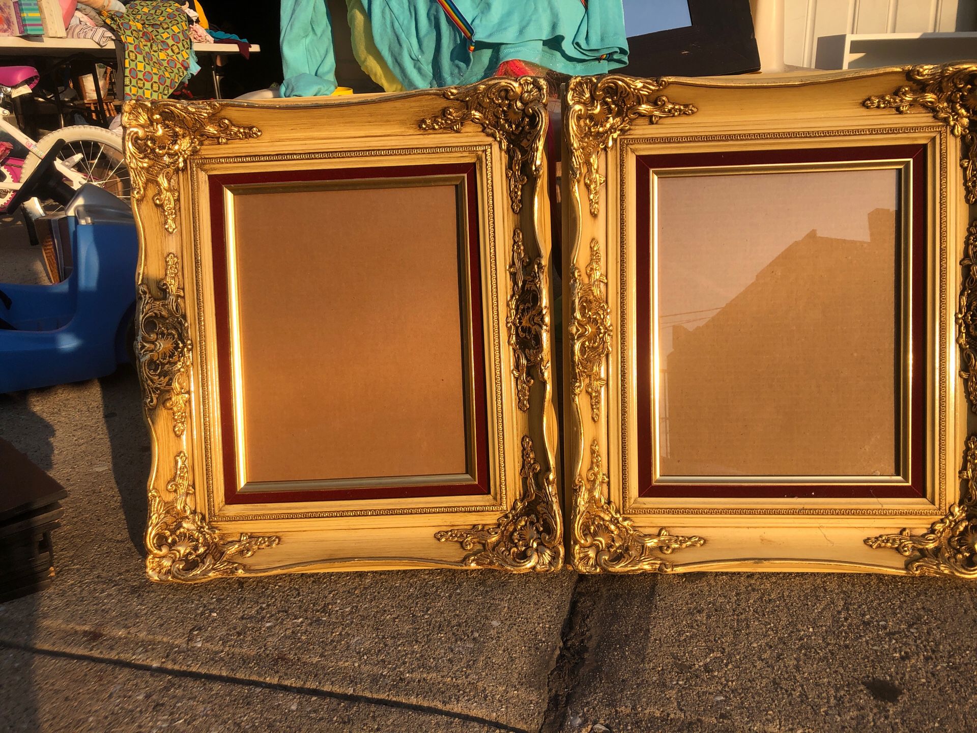 Two Custom Made Frames for 11x14” art or photos