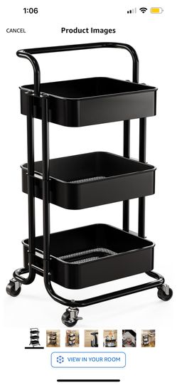 Nail Polish Rack. Rolling Cart