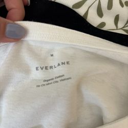 Organic Cotton White T-shirt Dress