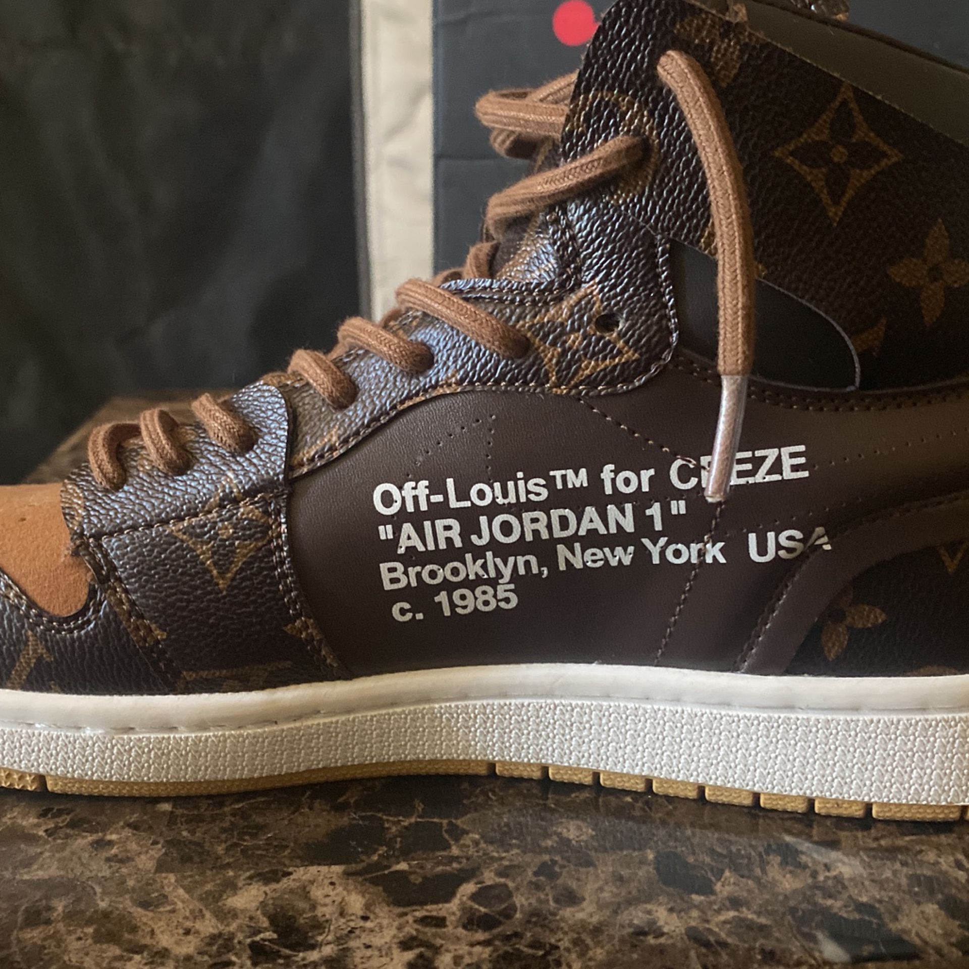 Louis Vuitton Jordan 1s for Sale in Yucca Valley, CA - OfferUp
