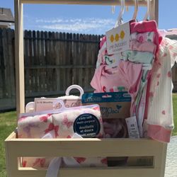 Baby Girl Gift Basket 