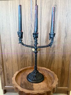 John Derian w/ Target Halloween Macabre-Labra Dripping Candelabra