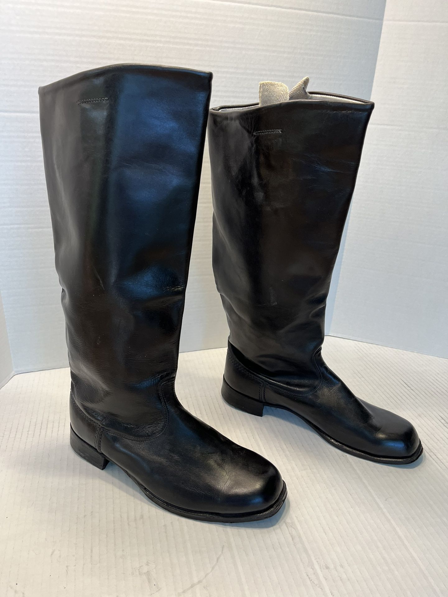 Men’s Knee High Leather Riding Boots Size 101/2-11