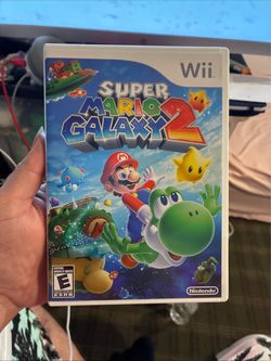 Nintendo Wii Game Bundle: Super Mario Galaxy 1 & 2, Mario Strikers Charged, Naruto Clash of Ninja Revolution 1 and 2
