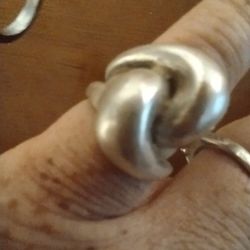 Sterling Silver Knott Rimg