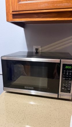 Black + Decker microwave 0.9cu