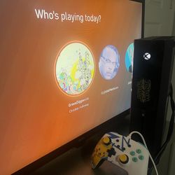 Xbox One With Pokémon Controller 
