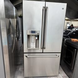 French Door With Ice Maker And Hot Coffee Maker 