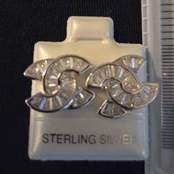 Sterling Silver. 925 Earrings 