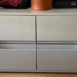 CB2 Latitude Low Dresser in Gray