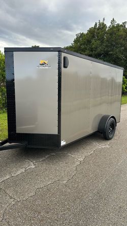 NEW 2027 6x12 SA ENCLOSED TRAILER