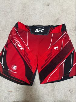 UFC Venom Red Fight MMA Shorts