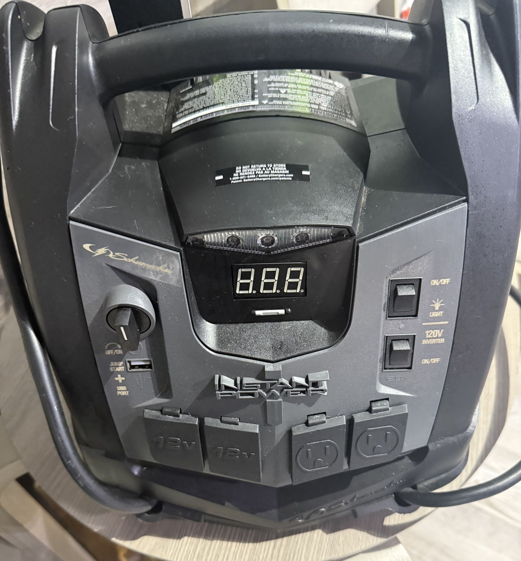 Schumacher SJ1427 6-in-1 Portable Power Station, 1500A Jump Starter, 150-PS..  DELIVERY AVAILABLE