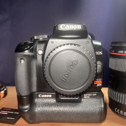 Black Canon Camera And Lens 