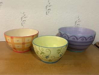 Pfaltzgraff Cupcake Cafe Nesting Bowls