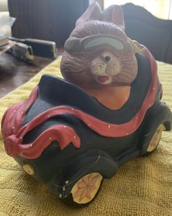 Ceramic bunny bank