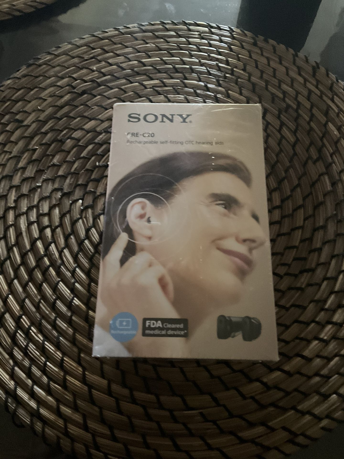 Sony CRE-C20 Rechargeable Self-fitting OTC Hearing AIDS