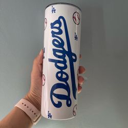 Custom Cups Dodgers