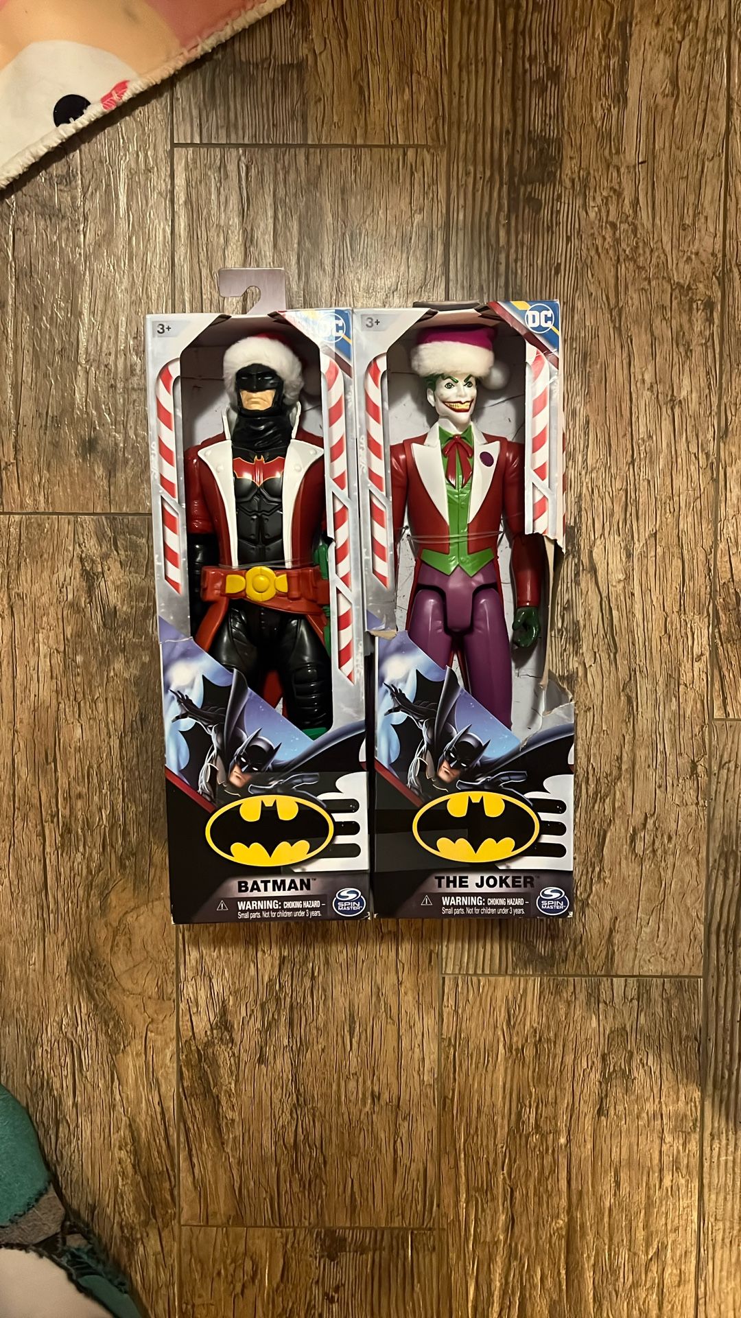 Batman & Joker Christmas Action Figure Set