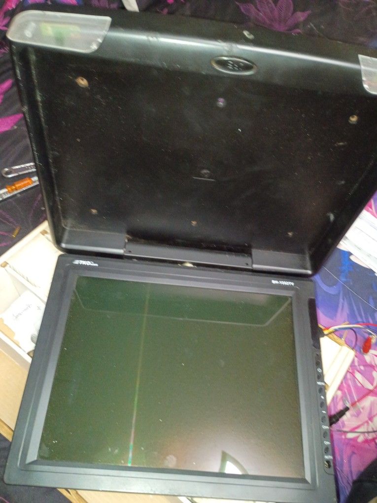 Flip Down Big Car Tv Screen 