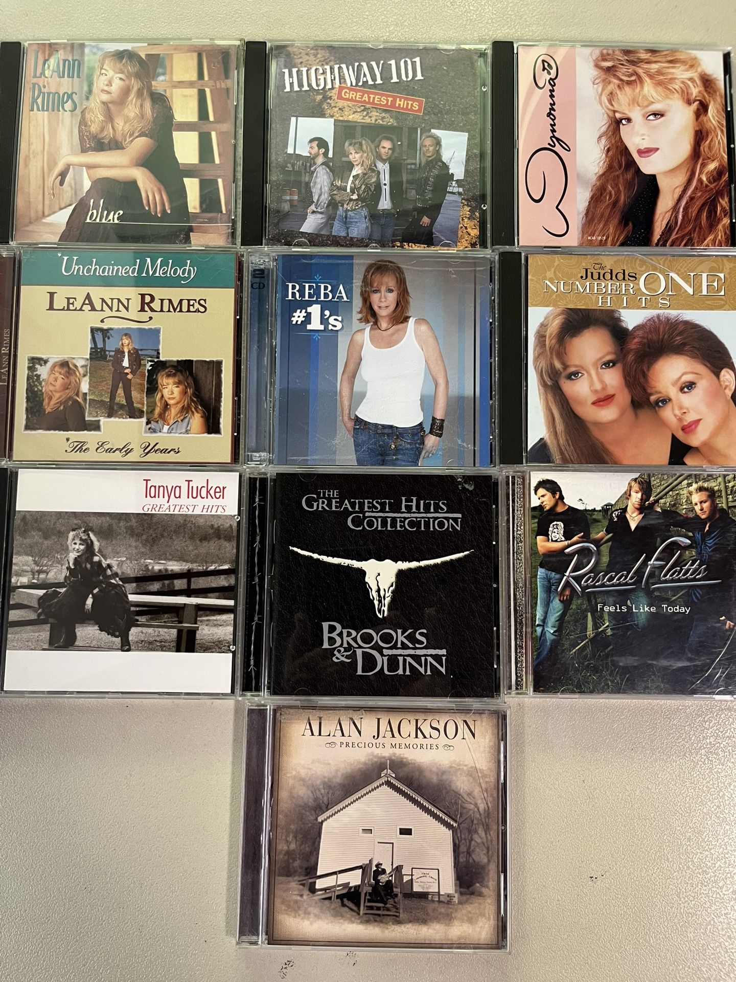 20-Country Music CD’s Various Artists