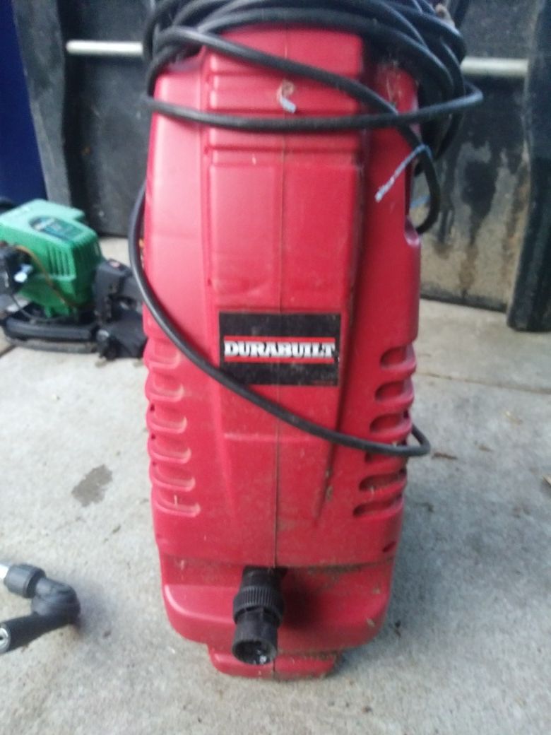 Durabuilt pressure washer