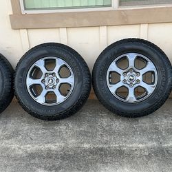 4x 17” Ford Bronco Rims/Tires