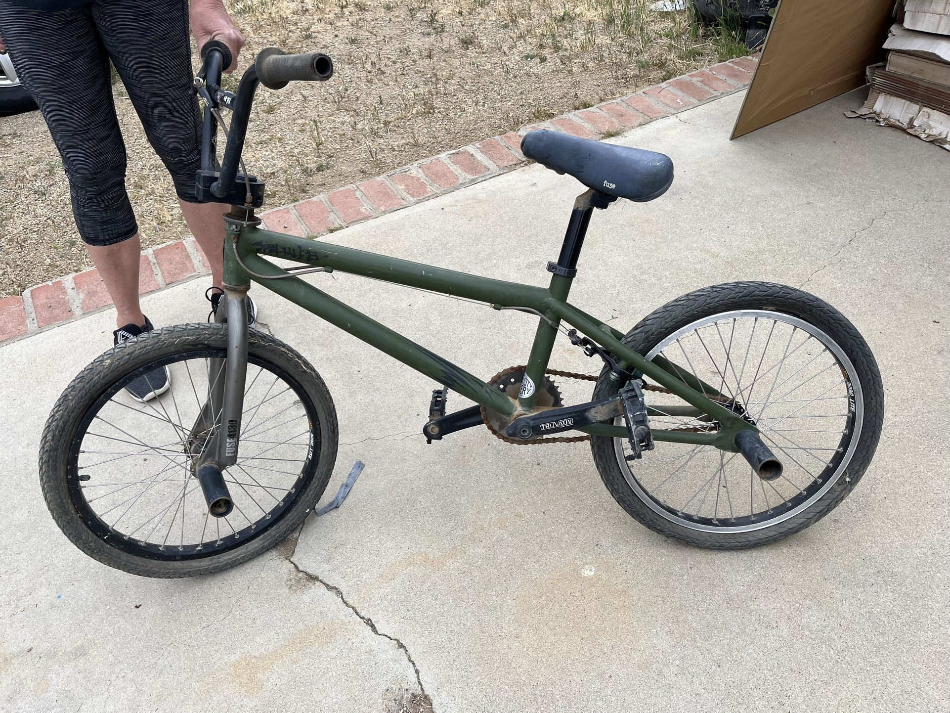 Freestyle 4130 Chromoly Bmx Fuse 4130 Chromoly Steel BMX Bike