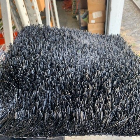 Black artificial  Grass 