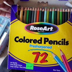 Colored Pencils, Most All There